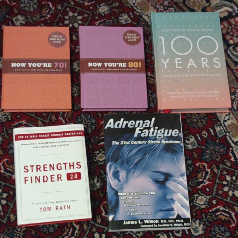 Collection of Inspirational and Self-Help Books For Adults/Elderly